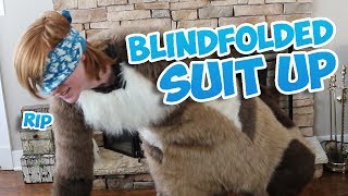 Blindfolded Suit Up Challenge