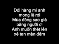 The Men Cho Em Trong Dem With Lyrics The Men Cho Em Trong Dem With Lyrics