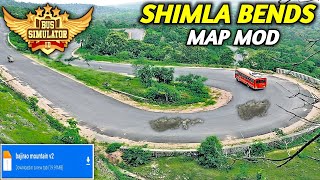 Map Mod Bussid 4.1.2 - Released Shimla Bends Road map Mod For Bus Simulator Indonesia।Bussid Mod Map