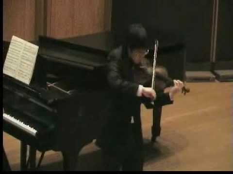 Don Yau plays Prokofiev Violin Concerto No 1 Op 19...