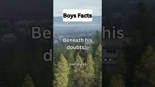 Beneath His Doubts... #shorts  #psychologyfact #facts #human_behavior_psychology #fyp #subscribe