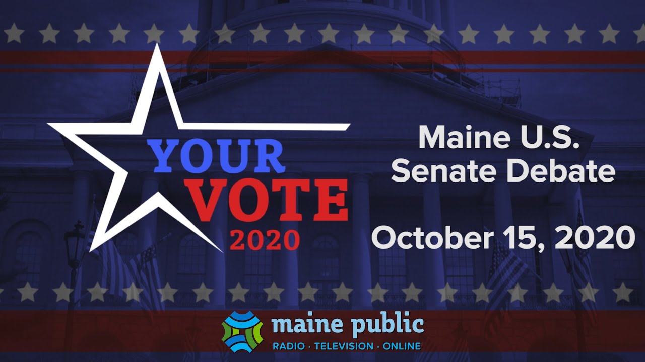 2020 Maine U.S. Senate Debate - YouTube