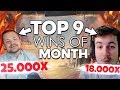 TOP 9 INSANE CASINO WINS OF THE MONTH! #2 MAY 2019 - YouTube