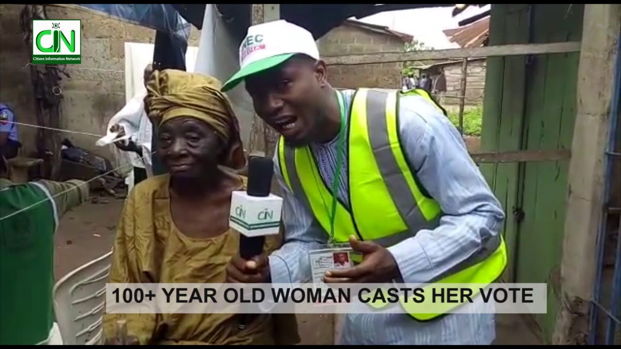 electoral college map 100+ YEARS OLD WOMAN VOTES IN OSUN ELECTION