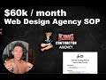 60k  month web design agency sop walkthrough