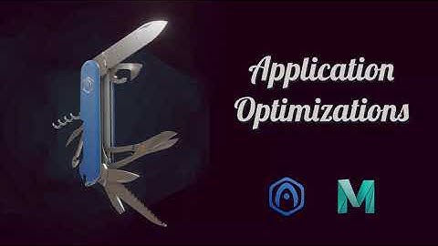 Verge3D for Maya Basics - Part 11 - Application Optimizations
