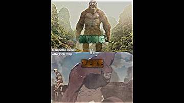 Kong vs Zeke #aotedit #kongskullisland #vsbattle #vsedit #zekeyeager #zeke #kong #kaijubattle #kaiju