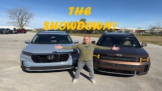 2024 Hyundai Santa Fe vs. 2025 Honda Pilot Touring Comparison The Showdown!!