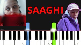 آموزش ورژن پیانو آهنگ ساقی از دن و کوروش 🎹The Don Ft Koorosh - Saaghi Piano Version Tutorial