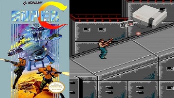 Super C  Gameplay NES - Nintendo