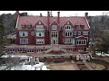 Drone video - the Mansion and Lake Superior - April Edition