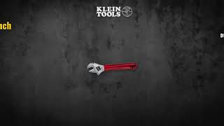 Watch the product video for 8" Adjustable Wrench, Extra Capacity (D5078)