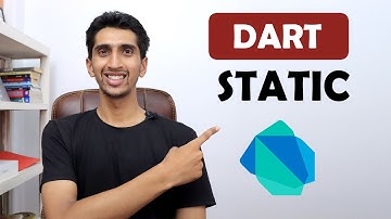 Static In Dart - Learn Dart Programming