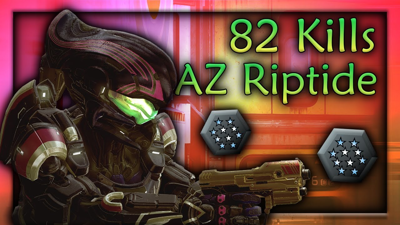 82 Kills on Alpha Zombies Riptide | Halo 5 Infection High Kill Gameplay