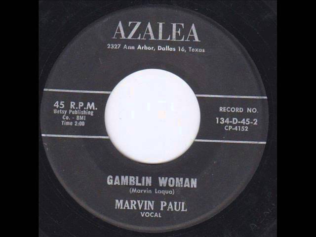 Marvin Paul - Gamblin Woman (1960)