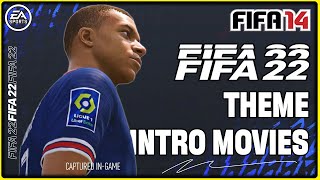 FIFA 22 THEME | UPDATE GRAPHIC AND INTRO MOVIES | FIFA 14 PATCH 21/22