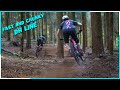Mtb Session On This Gnarly Downhill Line!