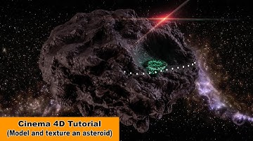 Asteroid modeling (Cinema 4D Tutorial)