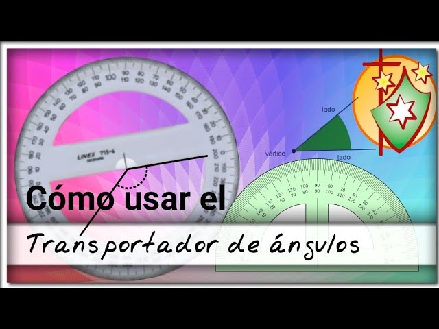 Cómo usar el #transportador de #ángulos - Colegio San Enrique YouTube