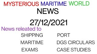 #Merchantnavy #Maritime #World #News 27/12/2021   #Fuel #India #Port  #Shorts #ShippingNews