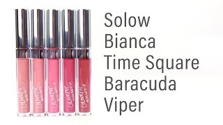 ColourPop Liquid Lipstick Swatches and Review