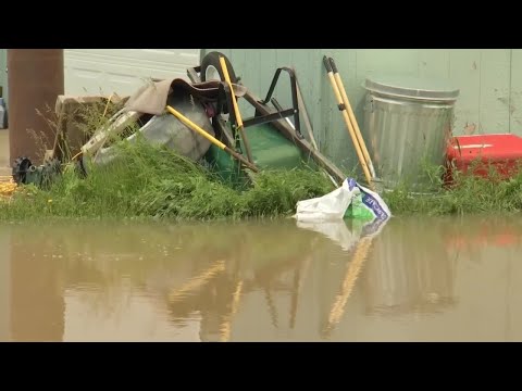 Lavina residents recovering from flooding