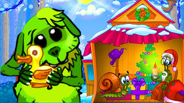 Snail Bob 6 Winter Story Mini Games Episode 4 / We pass the remaining mini-games with the snail Bob