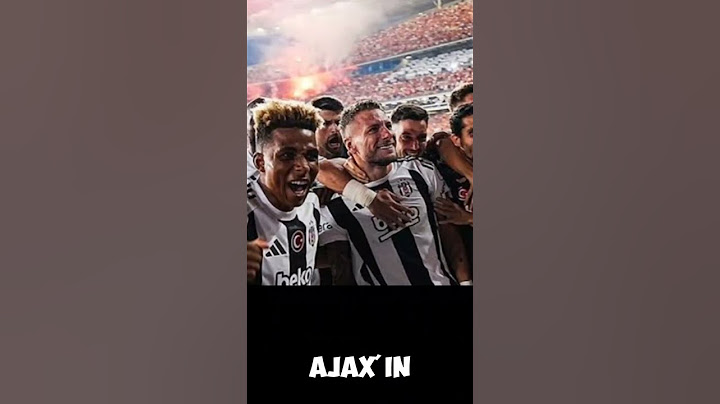 Uefa Avrupa ligi'nde temsilcimiz Beşiktaş Ajax'a 4-0 yenildi
