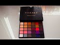 Viseart Grande Pro One Palette! Live Brush Swatches Using The Sonia G Worker One!