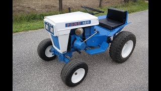 Ford 120 Garden Tractor Restoration Full Start to Finish