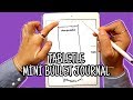 TABLETLE MİNİK BULLET JOURNAL HAZIRLADIM I SİZE HEDİYEM VAR!