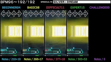 DDR / SILVER☆DREAM - SINGLE (DanceDanceRevolution X3 VS 2ndMIX)