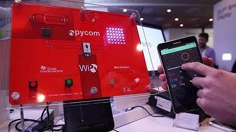 Programming with Python: Made possible with the WiPy module powered by the SimpleLink™ Wi-Fi® CC3200