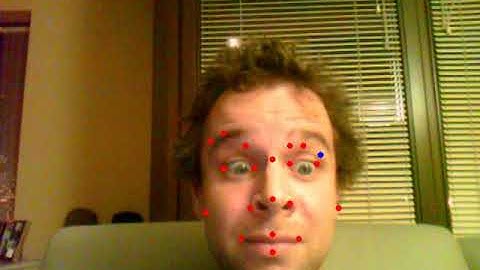 Classical face landmark detection