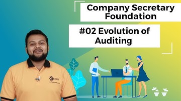 Evolution of Auditing - Concept of Auditing - CS Foundation