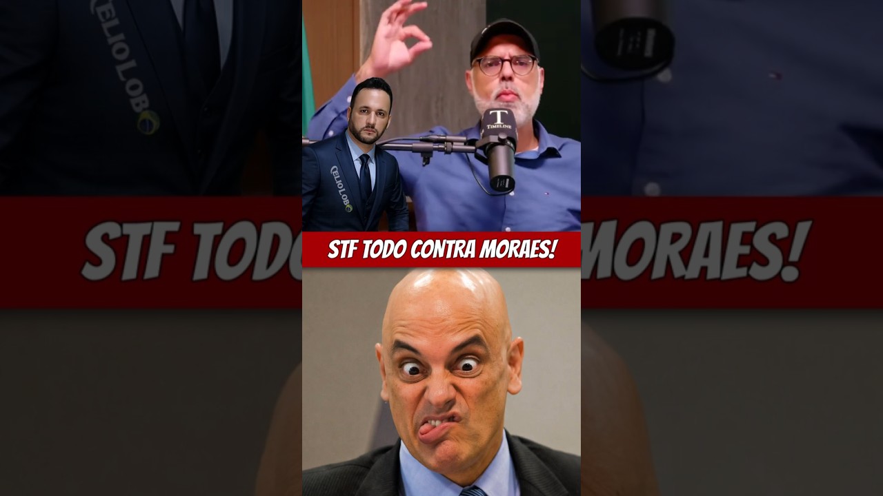 A Queda de Alexandre de Moraes. Medo e Desespero Tomam Conta do STF e Aliados se afastam de Moraes.