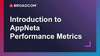 Introduction to AppNeta Performance Metrics