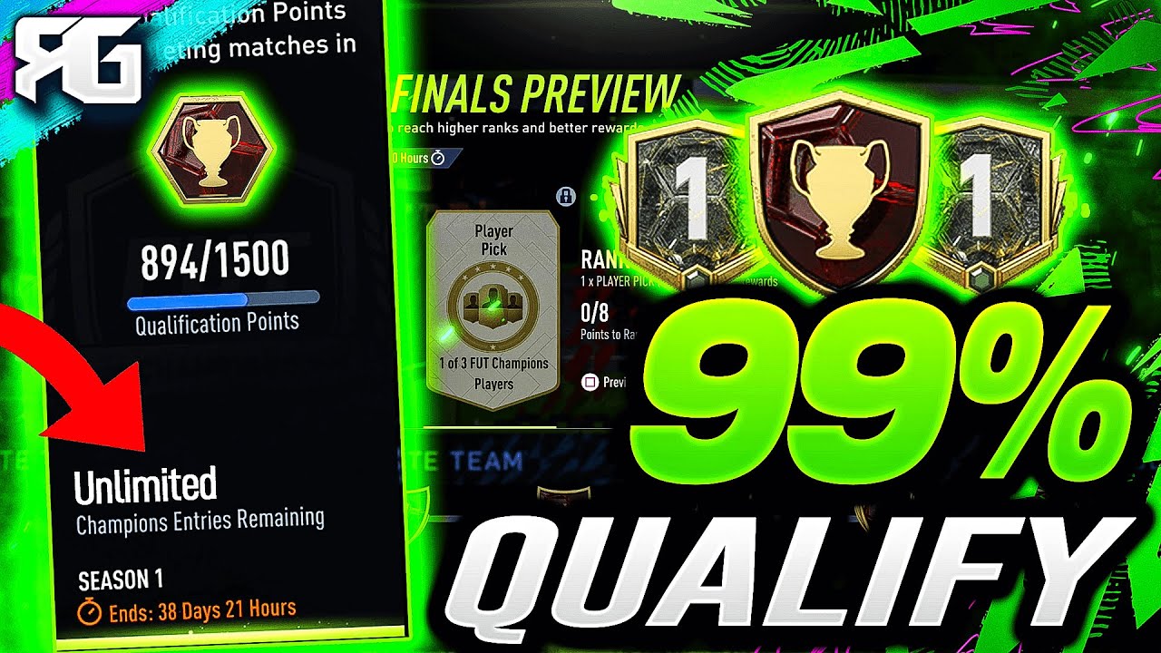 Minimer hovedsagelig øverst FIFA 22 | HOW TO *EASILY* QUALIFY FOR FUT CHAMPS EVERY WEEK! (99%  GUARENTEED!) FIFA 22 ULTIMATE TEAM - YouTube