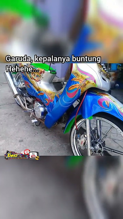 Tetap Gacor..!! supra fit garuda belom ada kepalanya (60% project by TAMz autoart) #airbrush