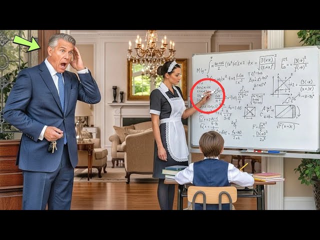 Billionaire Came Home Early - What He Saw His Maid Teaching His Son Left  Him SPEECHLESS - YouTube