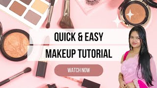 Quick and easy makeup tutorial best for wedding guest 🤍# makeup tutorial #makeupvlogs