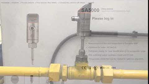 Flow sensor for oil: SA5000