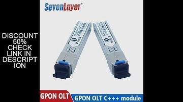 VSOL GPON OLT C+++ 20KM 7DB 8DB 9DB PON module SFP Modules SC port 1490/1310 Compatible With ZTE fib