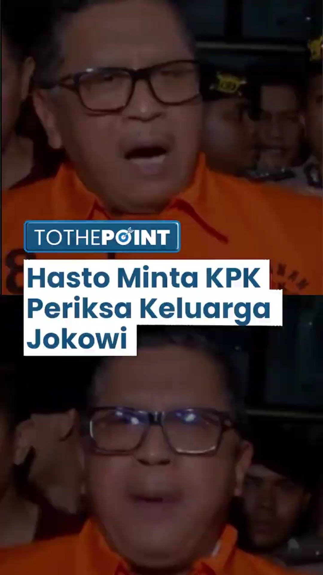 Hasto Kristiyanto Minta KPK Periksa Keluarga Jokowi, Respon Jokowi: Kalau Ada Fakta Hukum Silakan!