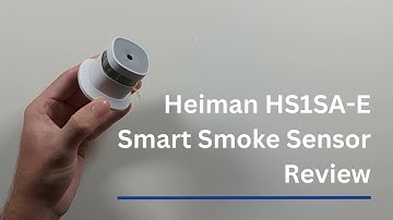 Heiman Smart Smoke sensor HS1SA-E Review and Installation with Home Assistant