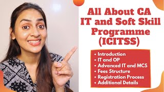 All about IT and Soft Skill Course | CA ICITSS Complete Details | CA Azfar Khan screenshot 1