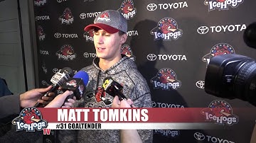 IceHogs Media Day - Matt Tomkins - 3/30/18