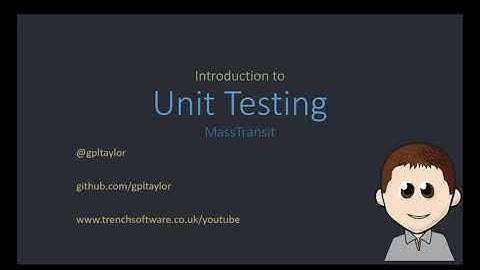 Intro to MassTransit Unit Testing