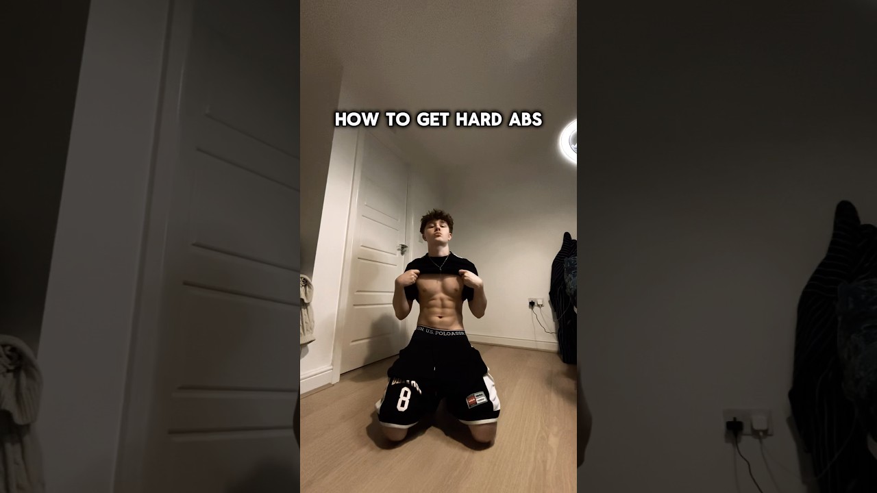 How to get HARD abs🪨