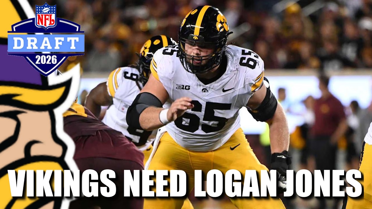 Vikings NEED to Draft Iowa Center Logan Jones